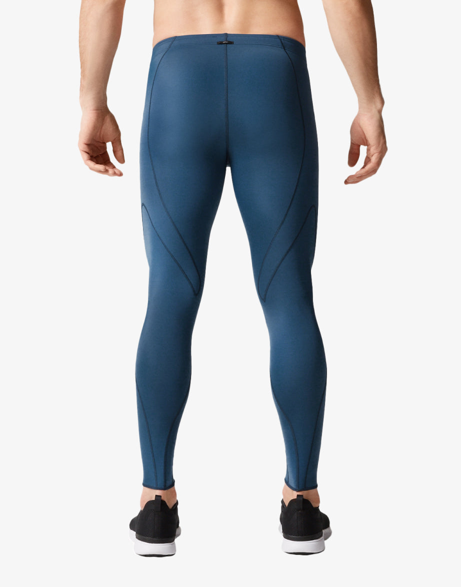 Blue Leather Leggins blue